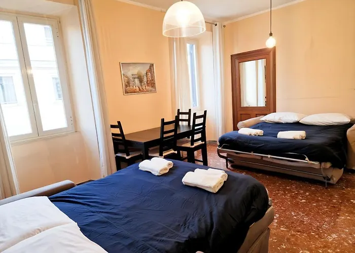 100mt From Termini Bright 2br Apartament *